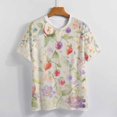 thumbnail image 3 of Various Fruits T Shirts Basic T-Shirt Short Sleeve Ladies Tee Shirt Summer Graphic Clothing, 3 of 6