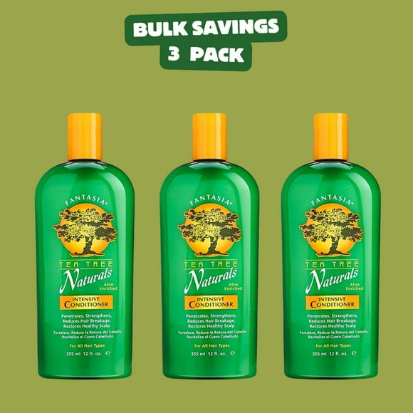 Fantasia Tea Tree Natural Conditioner 12oz (3 Pack)