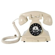 Beige Audio Guest Book Phone, Record Customized Audio Messages with Audio Guest Book for Parties Weddings Birthdays Rentals Confessions(Battery Not Included)