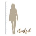 thumbnail image 5 of Stratton Home Decor S09589 Thankful Script Wall Decor, Bronze, 5 of 5