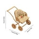 thumbnail image 5 of 1 12 Muebles Artificiales en Miniatura Cochecito para Bebés () Rosa, 5 of 9