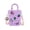 Purple, variant on Silicone Hole Handbag Toddler Purse With Adjustable Shoulder Strap Can Be Diy Decoration, Girls Birthday Gift