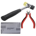 thumbnail image 1 of Accesorio para Guitarra Sunnimix Herramienta Fret Martillo Extractor String Acción Ruler, 1 of 8