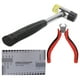 thumbnail image 1 of de herramientas de reparación de cortadores, alicates de cuerda, mazo de goma, calibre de radio, accesorios de guitarra, Luthiers Yuyangstore Martillo de la guitarra, 1 of 8