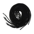 thumbnail image 1 of 10pcs 1. Drawstrings Cords Repment for Jackets Pants Shoes - Black, as described, 1 of 8