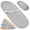 Gray, variant on Jool Baby Waterproof Baby Changing Pad - Easy to Clean, Lightweight & Portable - Large Foam Cushion for Comfort (Sage)