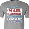 thumbnail image 4 of Inktastic Mail Carrier Postal Worker T-Shirt, 4 of 5
