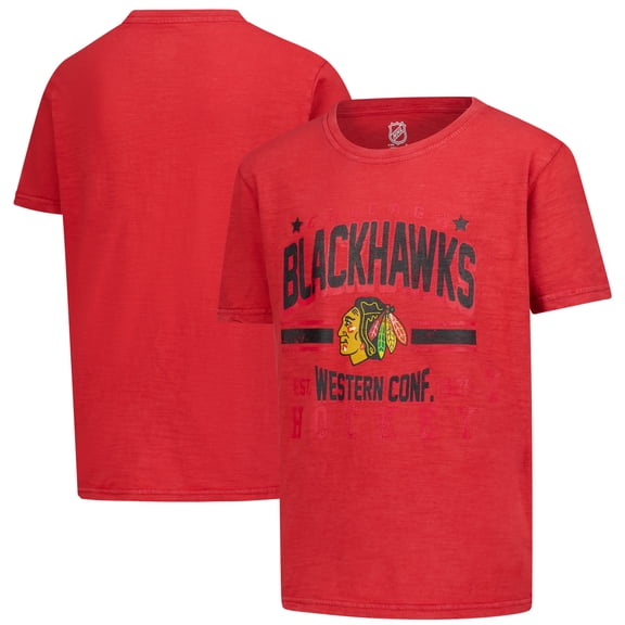 Youth Red Chicago Blackhawks Sure Short T-Shirt