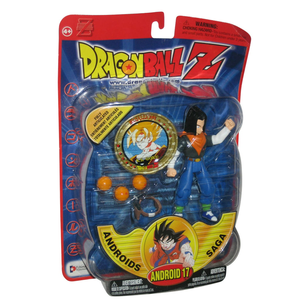 Dragon Ball Z Android 17 Androids Saga Irwin Toys Action Figure - Walmart.com - Walmart.com