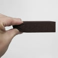 thumbnail image 4 of Uxcell 4" x 2.8" Non-Scratches Scouring Pads Scrub Kitchens Sponge Dark Brown 8pcs, 4 of 6