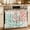 Multicolor, variant on Teal Red Coral Oven Skirt Curtain 27"Wx20"L,Waterproof Ruffled Stove Cover Skirt with 8 Ribbon Ties,Summer Ocean Nautical Coastal Rustic Burlap Decorative Oven Door Curtain for Kitchen Dishwasher