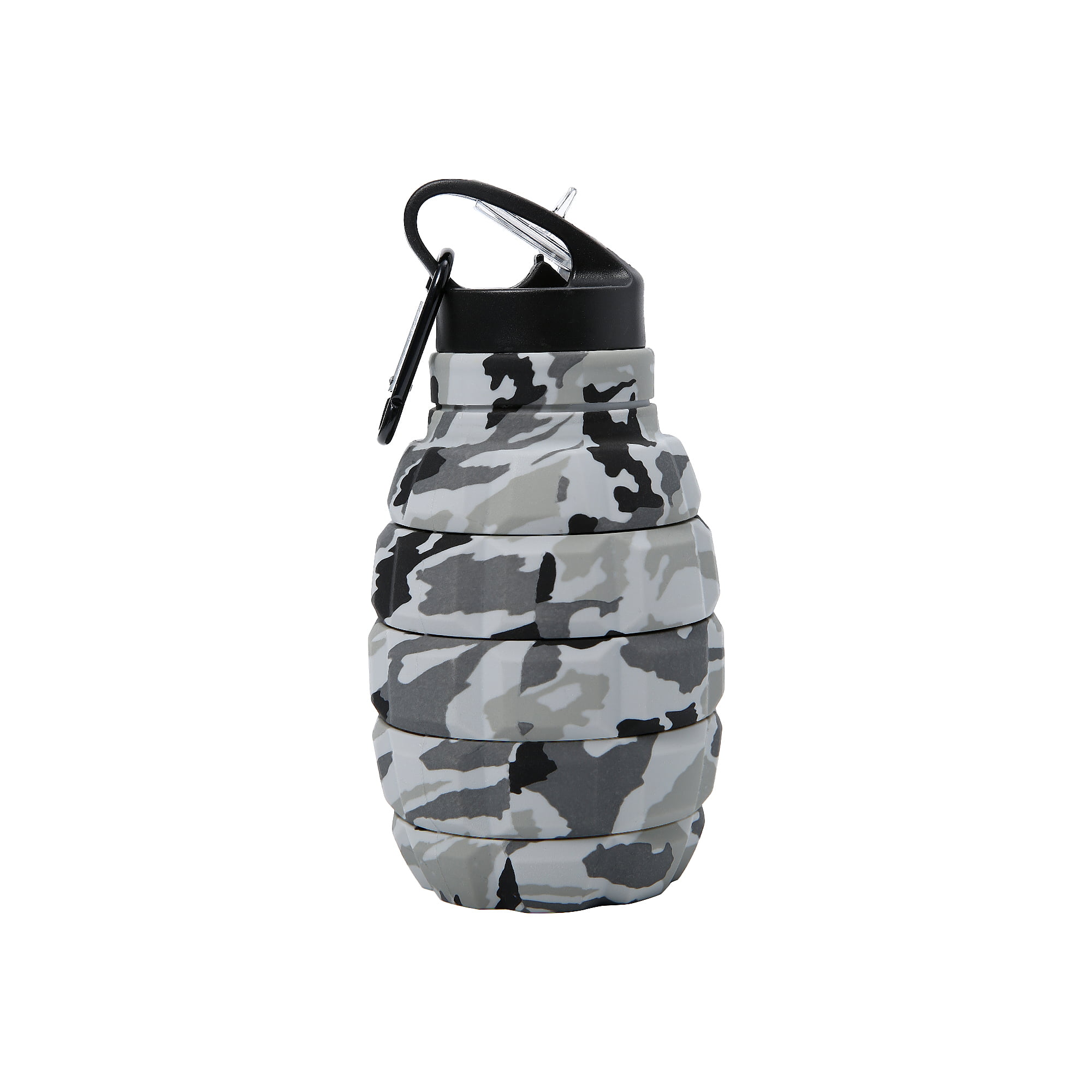 1Pc Cups Bag Folding Plastic Collapsible Outdoor Sport Portable Water Bottle FG 