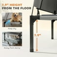 thumbnail image 5 of PawHut Elevated Dog Bed, Portable Raised Pet Bed with Removable Canopy, Cooling Pad, Storage Bag, Outside Pet Cot for Large Dogs, 42" x 30" x 37", 5 of 9