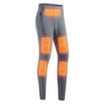thumbnail image 5 of Women's Heated Pants High Elastic Waist Solid Color Leggings Plus Size Heating Thermal Slim Winter Trousers (XL, Gray), 5 of 6