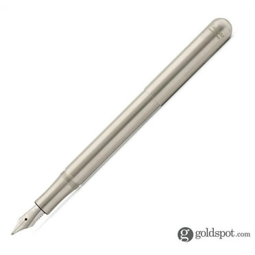 Kaweco Liliput Mini Fountain Pen - Stainless Steel - Fine Point