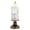 D, variant on ZLBDYG LED Christmas Candle Shape Lamp with White Realistic Snowflakes - Battery Operated Falling Snowflake Night Light - Electronic Tabletop Decor for Mantel & Windowsill Holiday Displays
