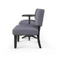 thumbnail image 4 of Bowery Hill Wood 3-Piece Accent Table and Chair Set in Gray Finish, 4 of 4
