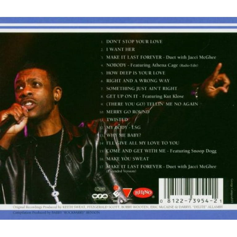 Best of Keith Sweat: Make You Sweat (Remaster) (CD)