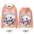 thumbnail image 3 of Sudadera con capucha periférica para hombre con diseño de juego de fiesta Eggy, ropa para niños de Thin Boy Lightning A Sonic Boom Star, 3 of 5