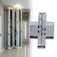 thumbnail image 4 of Heavy Duty Door Hinge 180 Degree Concealed Folding Gate Hinge Hardware Accessory(16*70mm), 4 of 8
