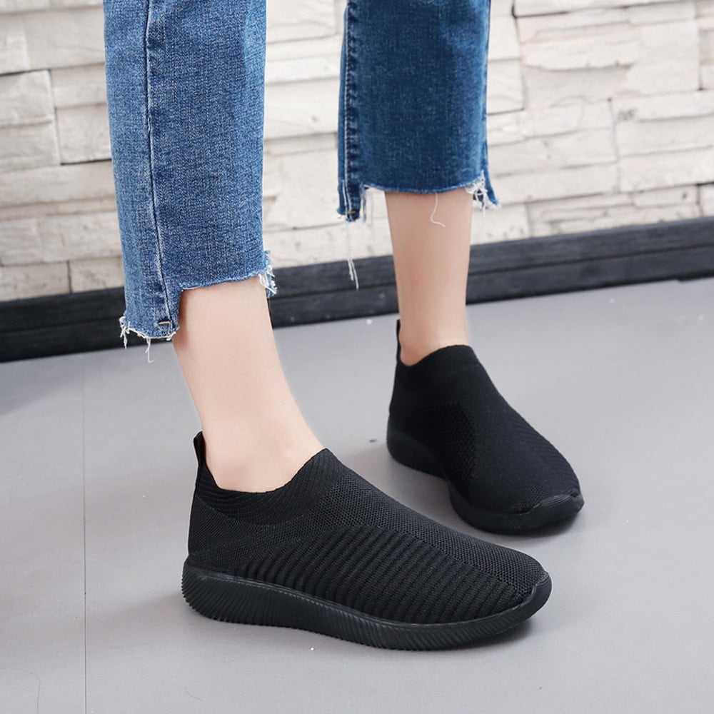 HGWXX7 Stylish Shoes Women Outdoor Mesh Shoes Casual Slip On ...