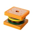 thumbnail image 4 of lionlar Food Stacker Toy Create Food Sequencing Stacker Wood Stacker Game for Kids Sandwich, 4 of 9