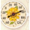 6" Sunflower Outdoor Thermometer, Taylor Precision, 90176