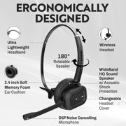 Remote Answering Wireless Headset with EHS Remote Answering Cable, for Avaya 1608, 1616, 9608, New