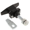 thumbnail image 1 of koolsoo T Lock Handle Garage Door Opener Retractable Secure Fit For s Trailer, 1 of 5