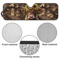 thumbnail image 7 of Psesaysky Highland Cow Hunting Camo Front Windshield Sun Shade Foldable Front Window Sun Shield Visor Fit for Off-road Vehicle Block UV Rays Car Accessories Heat Keep Car Cooler, 7 of 7
