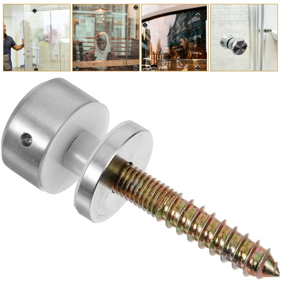 4pcs Glass Standoffs Heavy Duty Stainless Steel Glass Retainer Clips Handrail Glass Standoffs