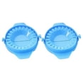 thumbnail image 2 of Moocorvic 2Pcs Dumpling Mold, Plastic Dumplings Maker Kitchen Gadget Quickly Make Dumplings(Blue), 2 of 6