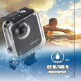 thumbnail image 2 of Waterproof Housing Case for GoPro Max, 45M/ 148FT Underwater Protective Diving Case Shell with Quick Release Mount Accessories for Go Pro Max Action Camera, 2 of 7