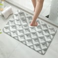 thumbnail image 4 of Qiweii Machine Woven Non Slip Bath Mat Super Absorbent Bathroom Rug, 4 of 9