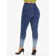 thumbnail image 4 of Pantalones Jeans Talla Extra Ajustados Tonos Rosegal  Vaqueros de talla grande, 4 of 5