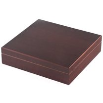 Humidor Supreme Orleans Group Travel Humidor, Holds 15 To 20 Cigars, 1 Humidifier, Cherry Finish