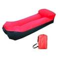 thumbnail image 4 of CoudarTitie Inflatable Lounger Inflatable Chair Trendy Water Anti Air Sofa for Adults & Kids Red, 4 of 9