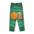 thumbnail image 4 of Haiem Merry Christmas 2025 Women's Pajama Pants Ultra Lightweight Pjs Bottoms Sleepwear Bottom Pants With Pocket Drawstring-XX-Large, 4 of 7