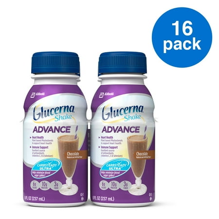 Glucerna Advance Shake, Chocolate, 8 Fl