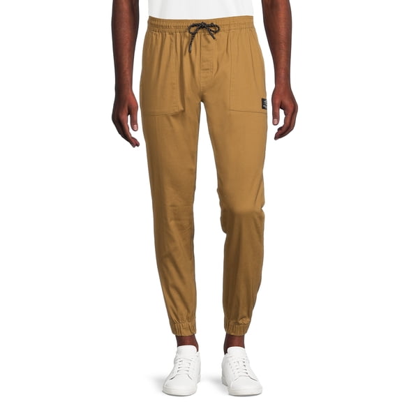 Tony Hawk Men's Stretch Twill Jogger Pants, Sizes S-XL
