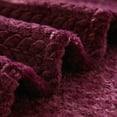 thumbnail image 5 of Mainstays Cozy Textured Plush Throw Blanket, Purple, 50"x60" All Ages, 5 of 6