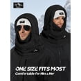 thumbnail image 3 of Máscara de Esquí Balaclava Bagavs, Protección Eólica y Cuello de Forro Polar, 3 of 6