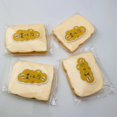 thumbnail image 3 of Simulation TPR Bread Toast Slow Rising Stress Relief Kneading Toys Desktop Decoration Children Vent Toy, 3 of 4