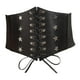 thumbnail image 2 of Cinturón de cintura para mujer, cinturón de corsé ancho de cuero para vestidos, disfraz, accesorio de ropa de, 2 of 9