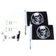 thumbnail image 1 of Kit de montaje de mástil de tapa de maletero con bandera de calavera LR de repuesto para Gold Wing Tour DCT 2018-2020, 1 of 6