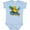AE-Light Blue, variant on Inktastic Ducky 1st Birthday Boys or Girls Baby Bodysuit