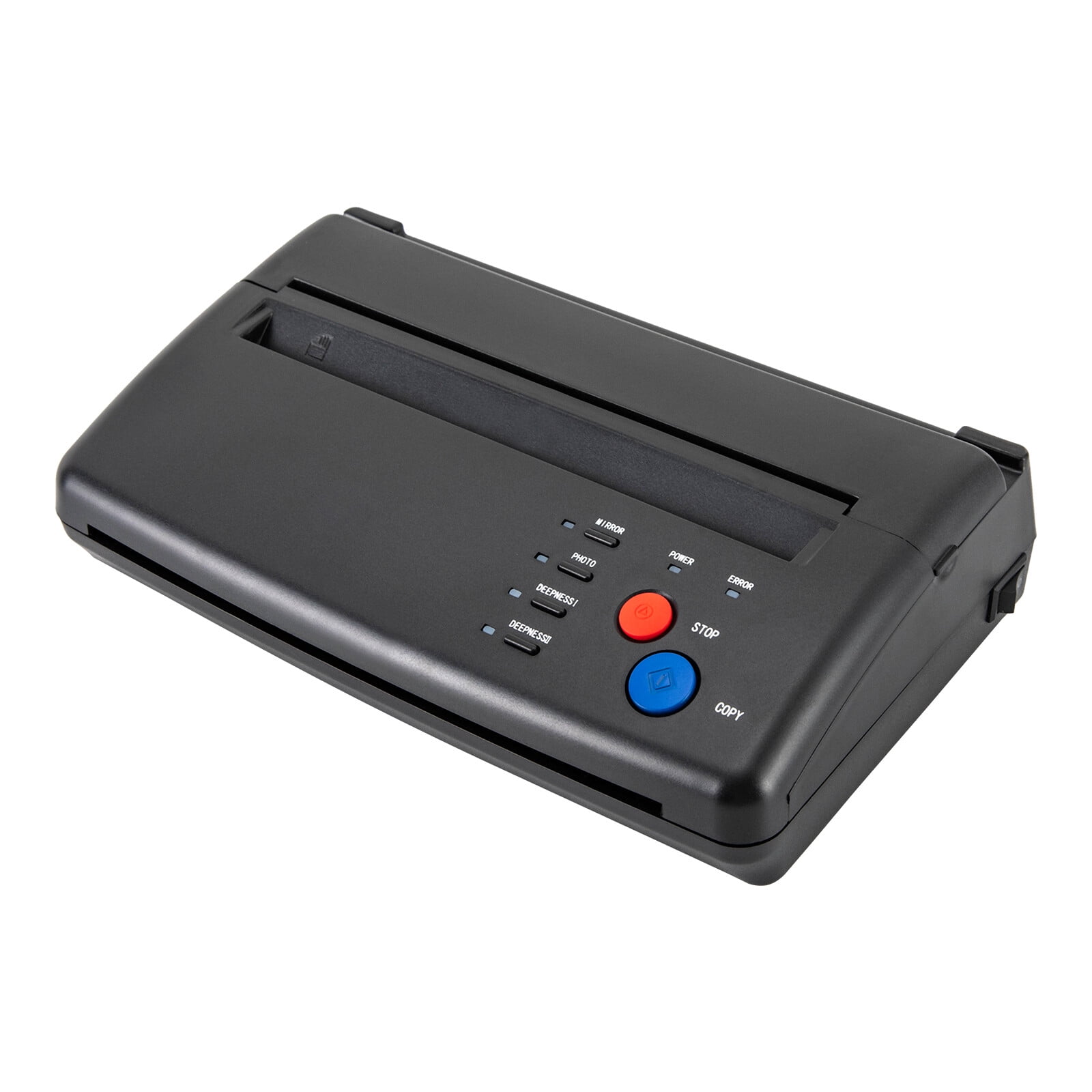 Tattoo Stencil Printer, Wireless Thermal Transfer Machine for A4 Stencil Paper, Inkless Bluetooth Copier with Mirror Printing & 2 Depth Levels for Home Studio Artists & Professionals