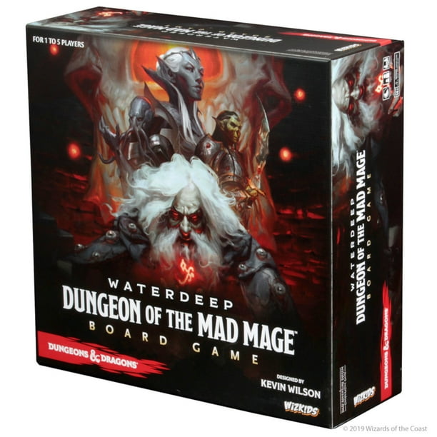 DUNGEONS & DRAGONS Waterdeep Dungeon of the Mad Mage Adventure System Board Game (Premium