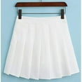 thumbnail image 3 of MINKUROW Women's High Waist A-Line Pleated Mini Skirt Short Tennis Skirt, 3 of 5