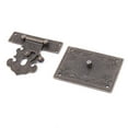 thumbnail image 2 of Jewelry Box Vintage Style Swing Clasp Hasp Latch Bronze Tone 84mm x 83mm Set, 2 of 4